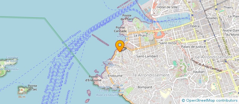 localisation de l'entreprise MADAME GERALDINE NELLINGER à MARSEILLE 7EME