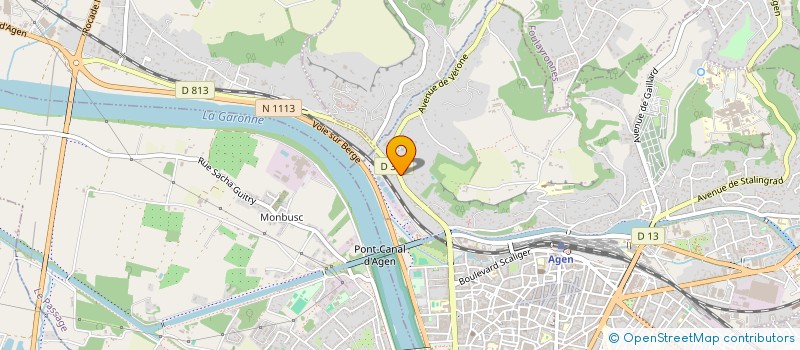 localisation de l'entreprise MADAME GERALDINE NOGIER  AGEN