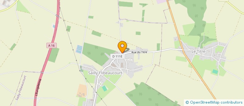 localisation de l'entreprise MADAME GERALDINE NORMAND  SAILLY-FLIBEAUCOURT