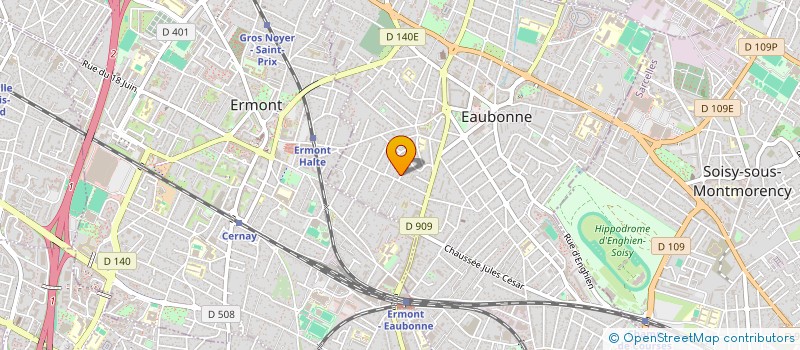 localisation de l'entreprise MADAME GERALDINE OJALVO à EAUBONNE