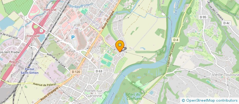 localisation de l'entreprise MADAME GERALDINE OSELLAME à PORTET-SUR-GARONNE