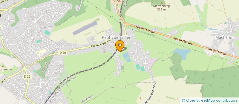 localisation de l'entreprise MADAME GERALDINE PARCOLLET  MACHEREN