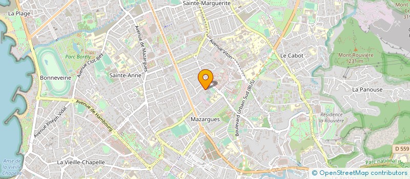 localisation de l'entreprise MADAME GERALDINE PARODI à MARSEILLE