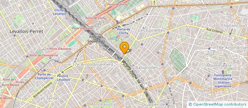 localisation de l'entreprise MADAME GERALDINE PATINO  PARIS