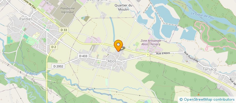 localisation de l'entreprise MADAME GERALDINE PAYEN  ABOS