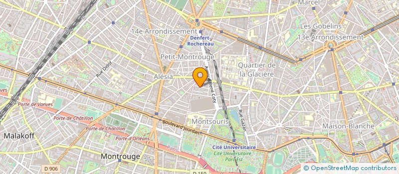 localisation de l'entreprise MADAME GERALDINE PEREIRE à PARIS