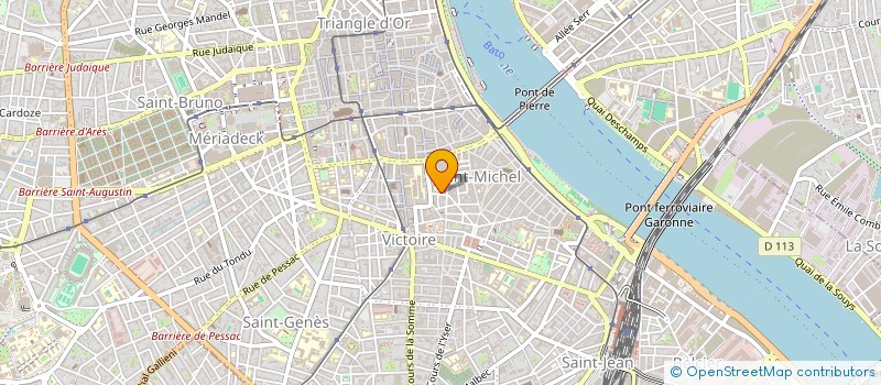 localisation de l'entreprise MADAME GERALDINE PERNA  BORDEAUX