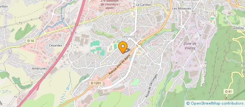 localisation de l'entreprise MADAME GERALDINE PICAULT à ANNECY