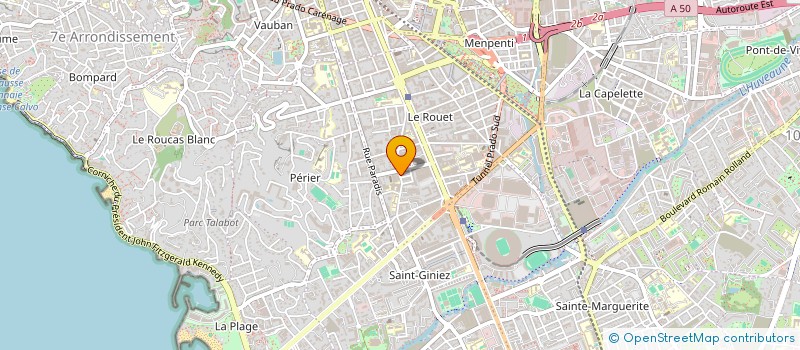 localisation de l'entreprise MADAME GERALDINE PINTO à MARSEILLE