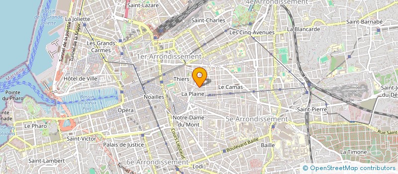 localisation de l'entreprise MADAME GERALDINE PONNELLE à MARSEILLE