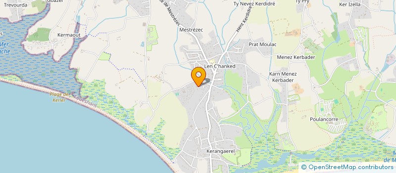 localisation de l'entreprise MADAME GERALDINE PUIREUX  FOUESNANT