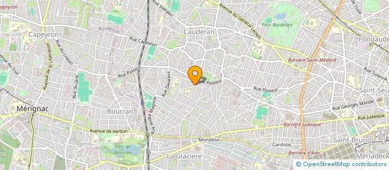 localisation de l'entreprise MADAME GERALDINE RAFFIN  BORDEAUX