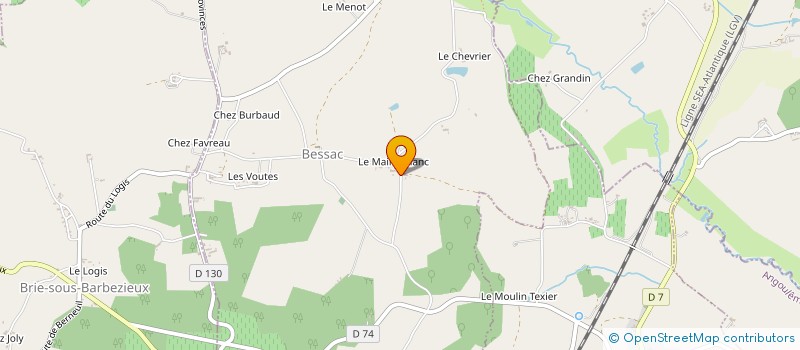 localisation de l'entreprise MADAME GERALDINE RETROU à BESSAC