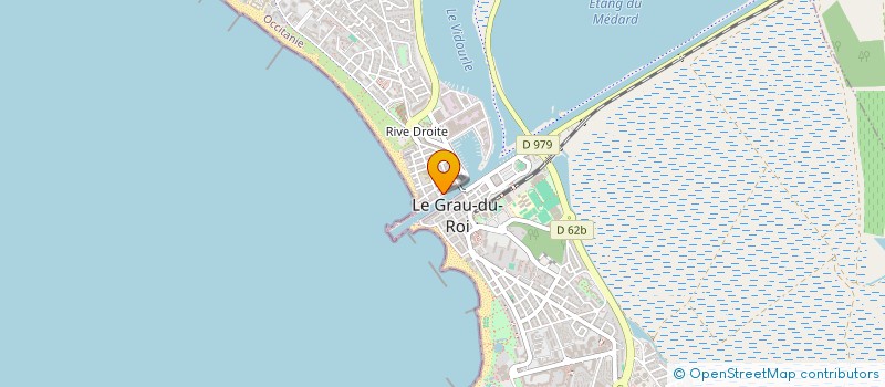localisation de l'entreprise MADAME GERALDINE REYNAUD à LE GRAU-DU-ROI