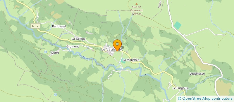 localisation de l'entreprise MADAME GERALDINE RIBES à ANGLARDS-DE-SALERS
