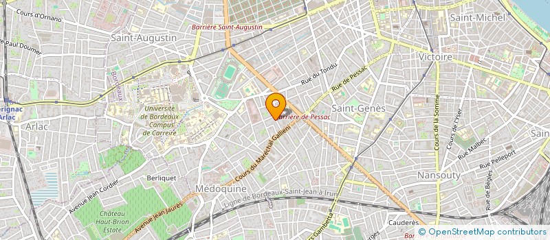 localisation de l'entreprise MADAME GERALDINE RICHARD  BORDEAUX