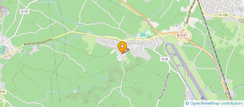 localisation de l'entreprise MADAME GERALDINE RICHEVAUX  PEYRESTORTES