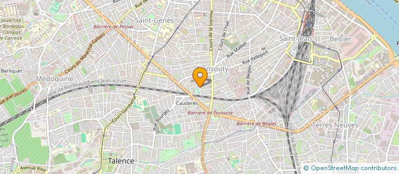 localisation de l'entreprise MADAME GERALDINE ROBERT  BORDEAUX