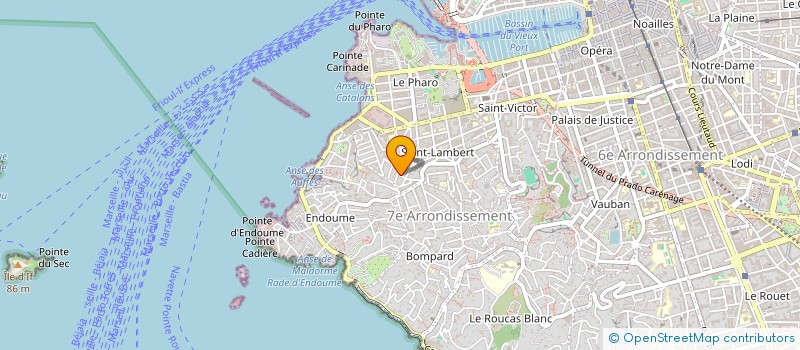 localisation de l'entreprise MADAME GERALDINE ROCCHI à MARSEILLE