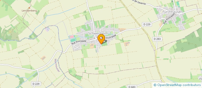 localisation de l'entreprise MADAME GERALDINE ROOS  SCHWENHEIM