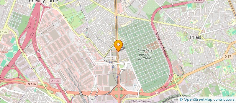 localisation de l'entreprise MADAME GERALDINE SAGNOL  THIAIS