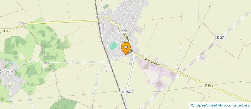 localisation de l'entreprise MADAME GERALDINE SARGENT  MOREUIL