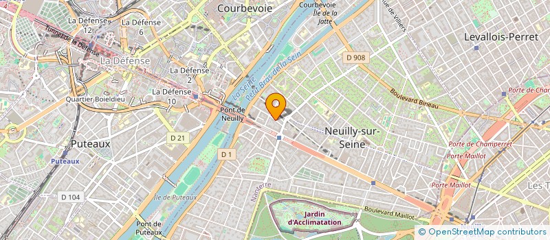 localisation de l'entreprise MADAME GERALDINE SEKSECK  NEUILLY-SUR-SEINE