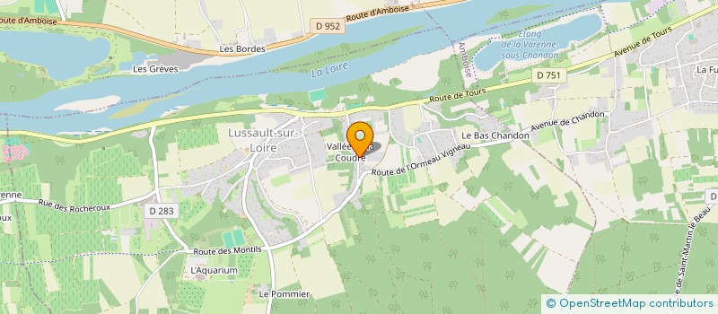 localisation de l'entreprise MADAME GERALDINE SEMBEILLE à LUSSAULT-SUR-LOIRE