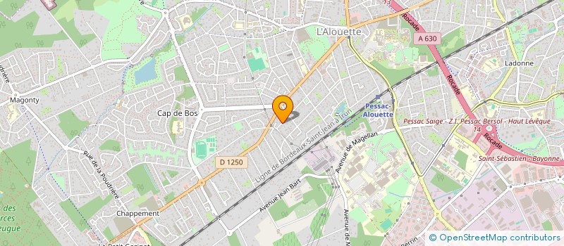 localisation de l'entreprise MADAME GERALDINE SEYMOUR à PESSAC