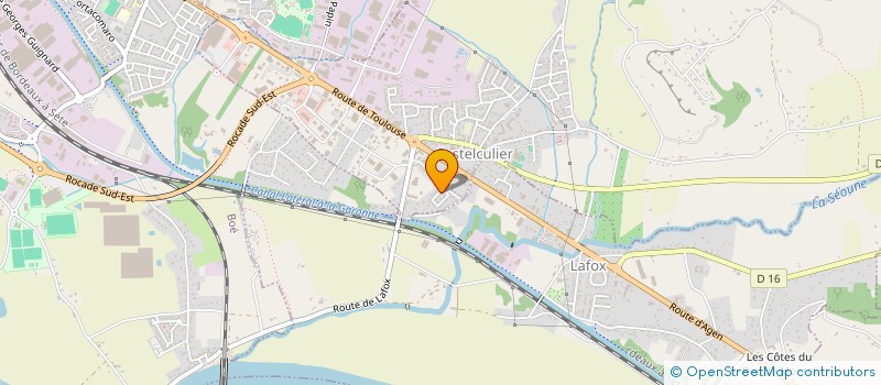 localisation de l'entreprise MADAME GERALDINE SIGAUD  AGEN