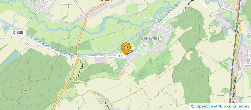 localisation de l'entreprise MADAME GERALDINE SIMON  ILLFURTH