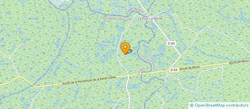 localisation de l'entreprise MADAME GERALDINE SIMON  BOIS-DE-CENE