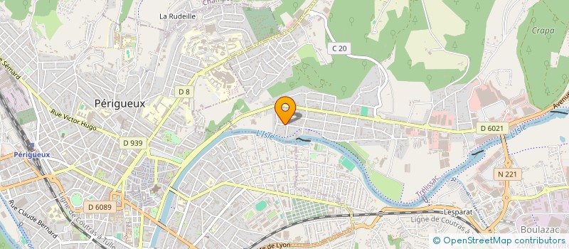 localisation de l'entreprise MADAME GERALDINE SINAMAL  BOULAZAC ISLE MANOIRE