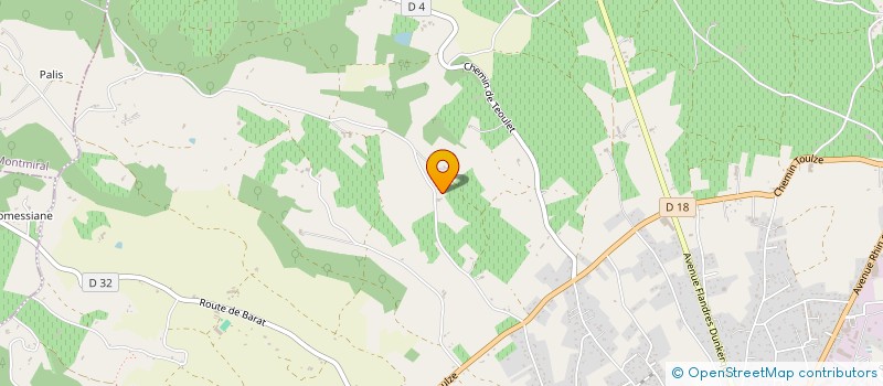 localisation de l'entreprise MADAME GERALDINE TERRAL  GAILLAC