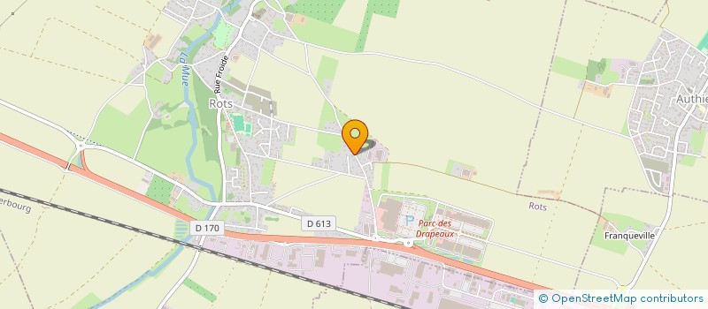 localisation de l'entreprise MADAME GERALDINE THIEBOT  ROTS