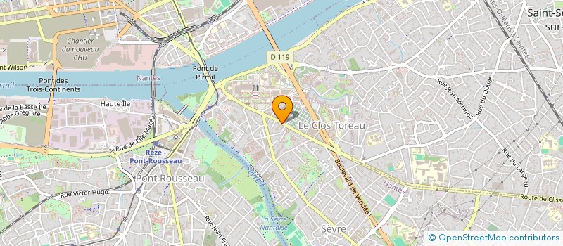 localisation de l'entreprise MADAME GERALDINE THOMAS à NANTES