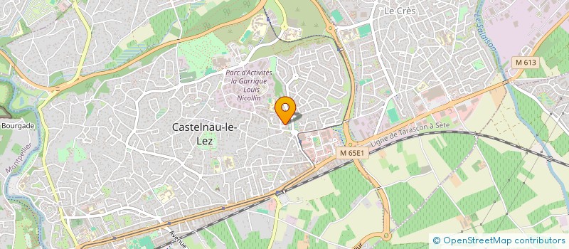 localisation de l'entreprise MADAME GERALDINE TIBAYRENC à CASTELNAU-LE-LEZ