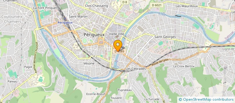 localisation de l'entreprise MADAME GERALDINE TODESCO  PERIGUEUX