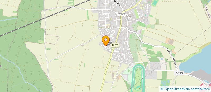 localisation de l'entreprise MADAME GERALDINE TREIBER  HRDT