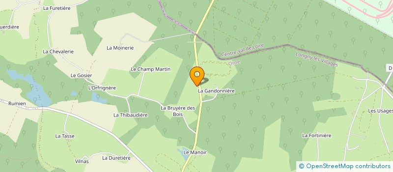 localisation de l'entreprise MADAME GERALDINE TUNIER  LONGNY LES VILLAGES