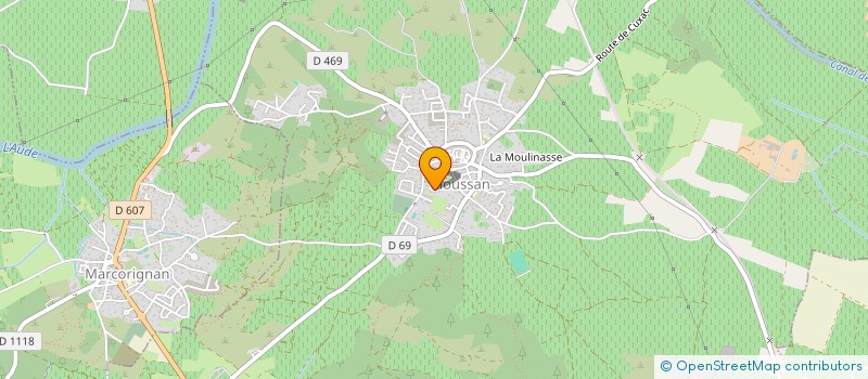 localisation de l'entreprise MADAME GERALDINE VACHON  MOUSSAN