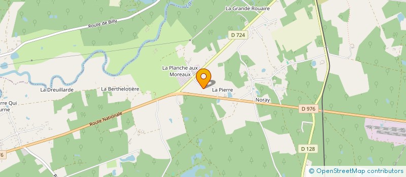 localisation de l'entreprise MADAME GERALDINE VALERIE DELAUNAY  GIEVRES