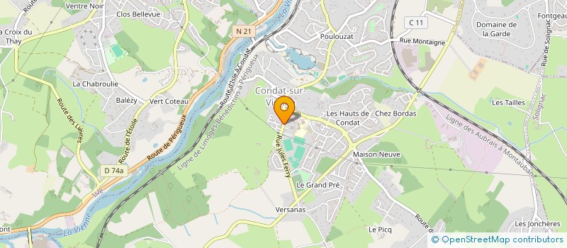 localisation de l'entreprise MADAME GERALDINE VANRAES à LAY-SAINT-CHRISTOPHE