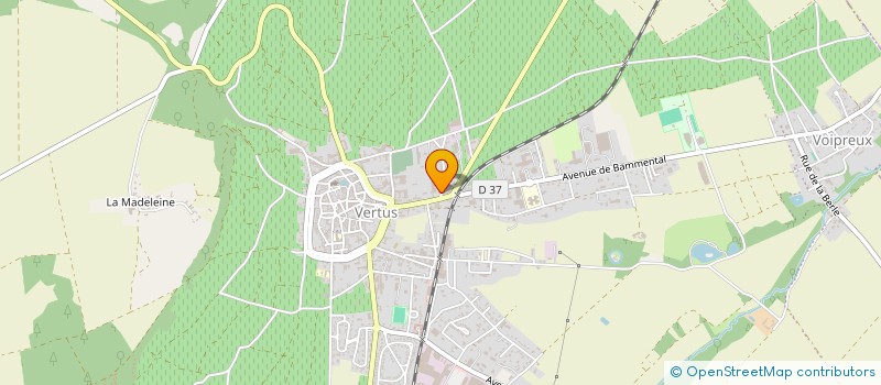 localisation de l'entreprise MADAME GERALDINE VANTHOURNOUT  BLANCS-COTEAUX