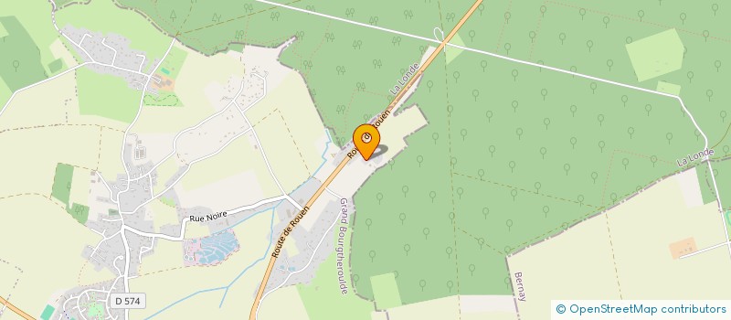 localisation de l'entreprise MADAME GERALDINE VESCHAMBES  GRAND BOURGTHEROULDE