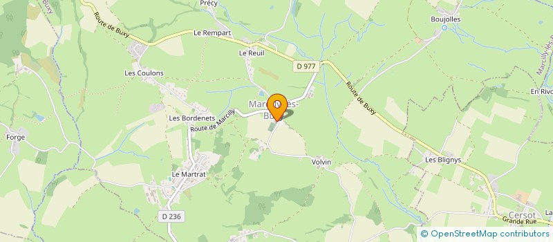 localisation de l'entreprise MADAME GERALDINE VUILLIER à MARCILLY-LES-BUXY