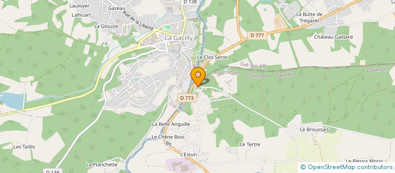 localisation de l'entreprise MADAME GERALDINE YVELIN  COURNON