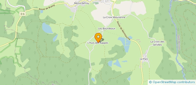 localisation de l'entreprise MADAME GERARD MARCHAND à GOULOUX
