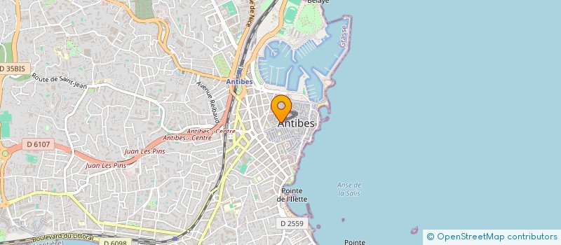 localisation de l'entreprise MADAME GERDA VOGEL à ANTIBES
