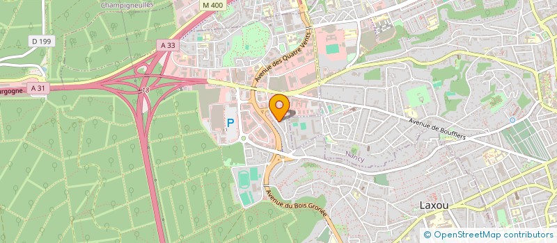 localisation de l'entreprise MADAME GERGANA KAMBUROVA  LAXOU